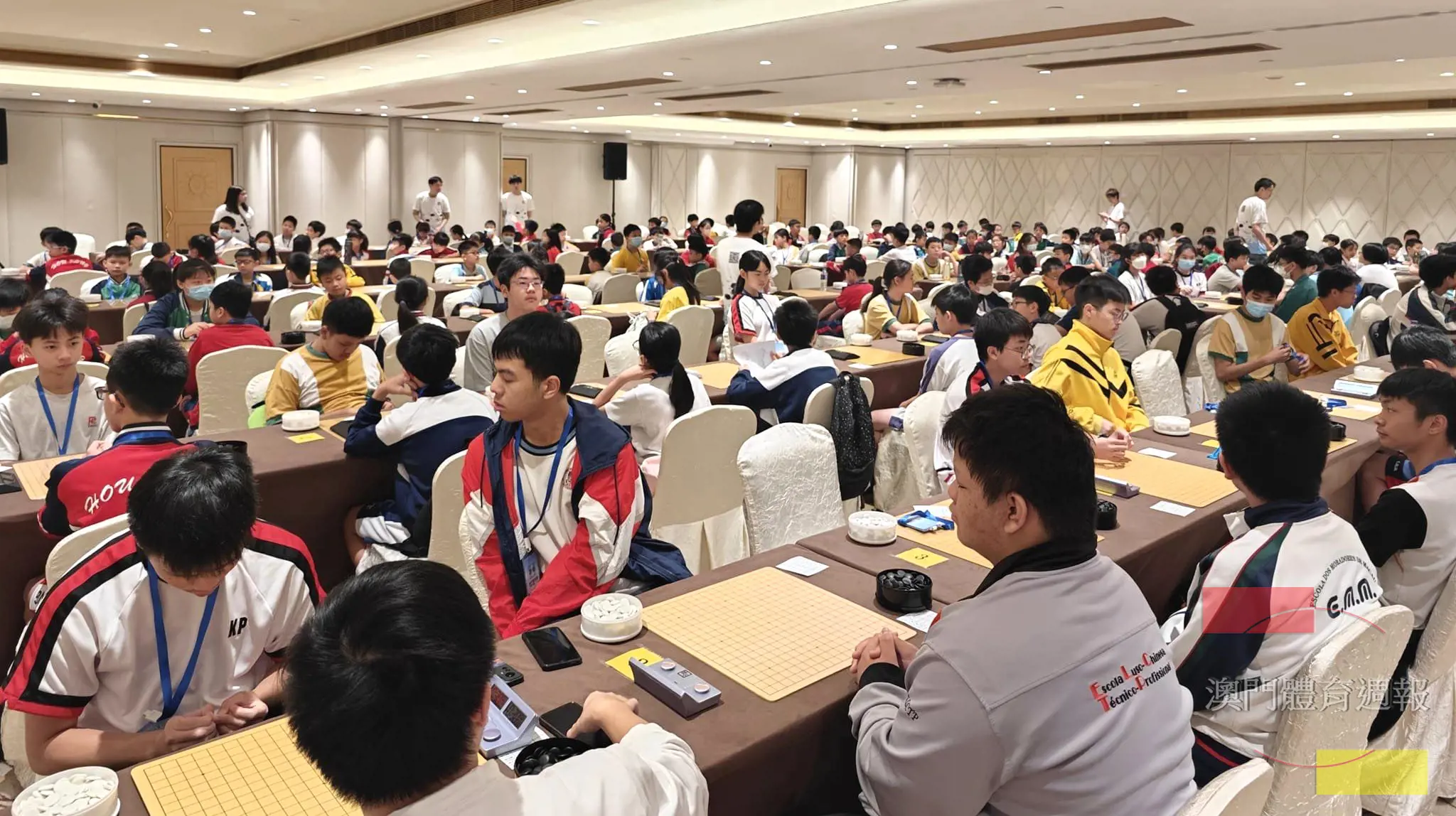 B5 日前舉辦的校際圍棋賽吸引愈300 棋手參加。.jpg